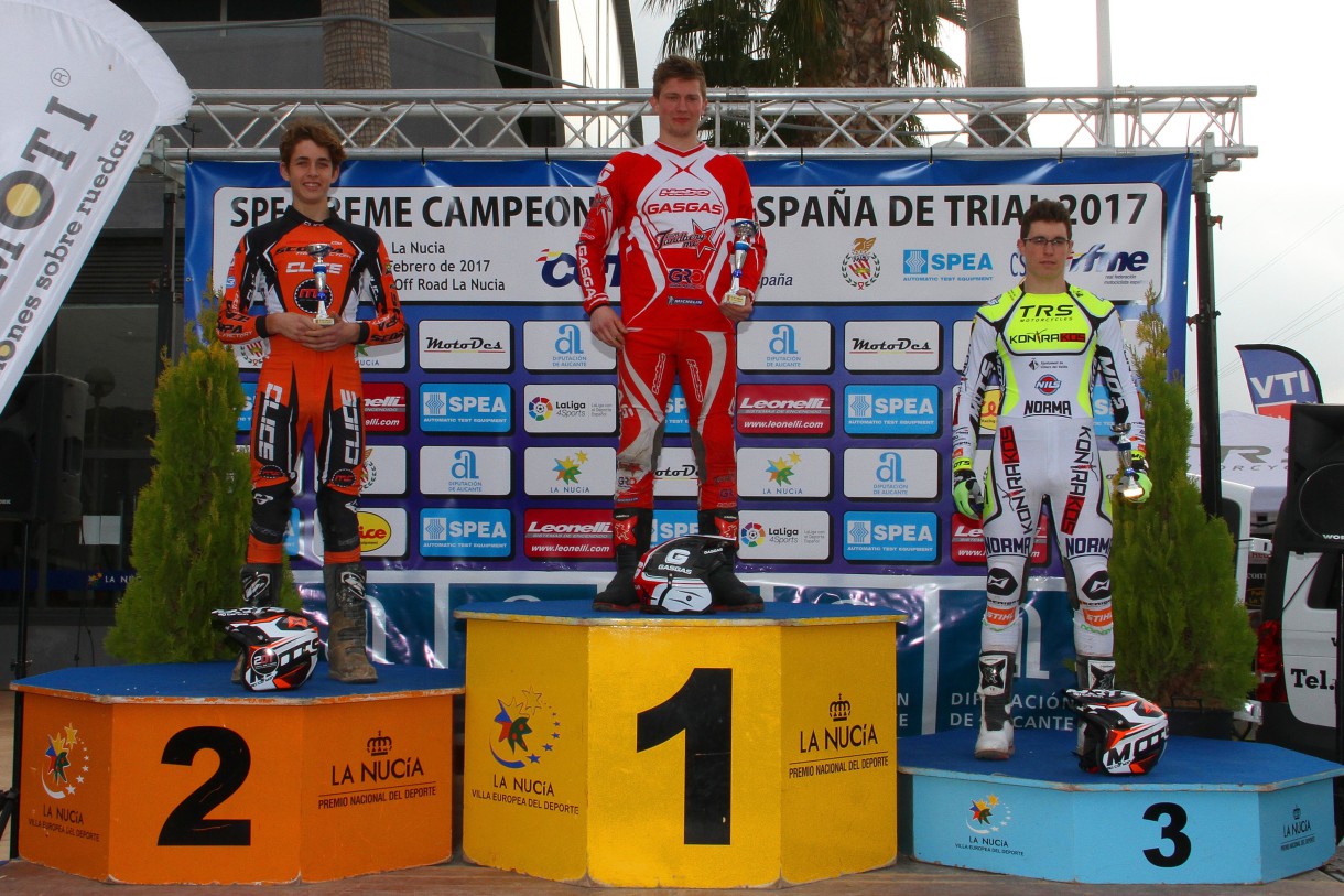 Éxito total en la primera cita del Nacional de Trial 2017 en La Nucía