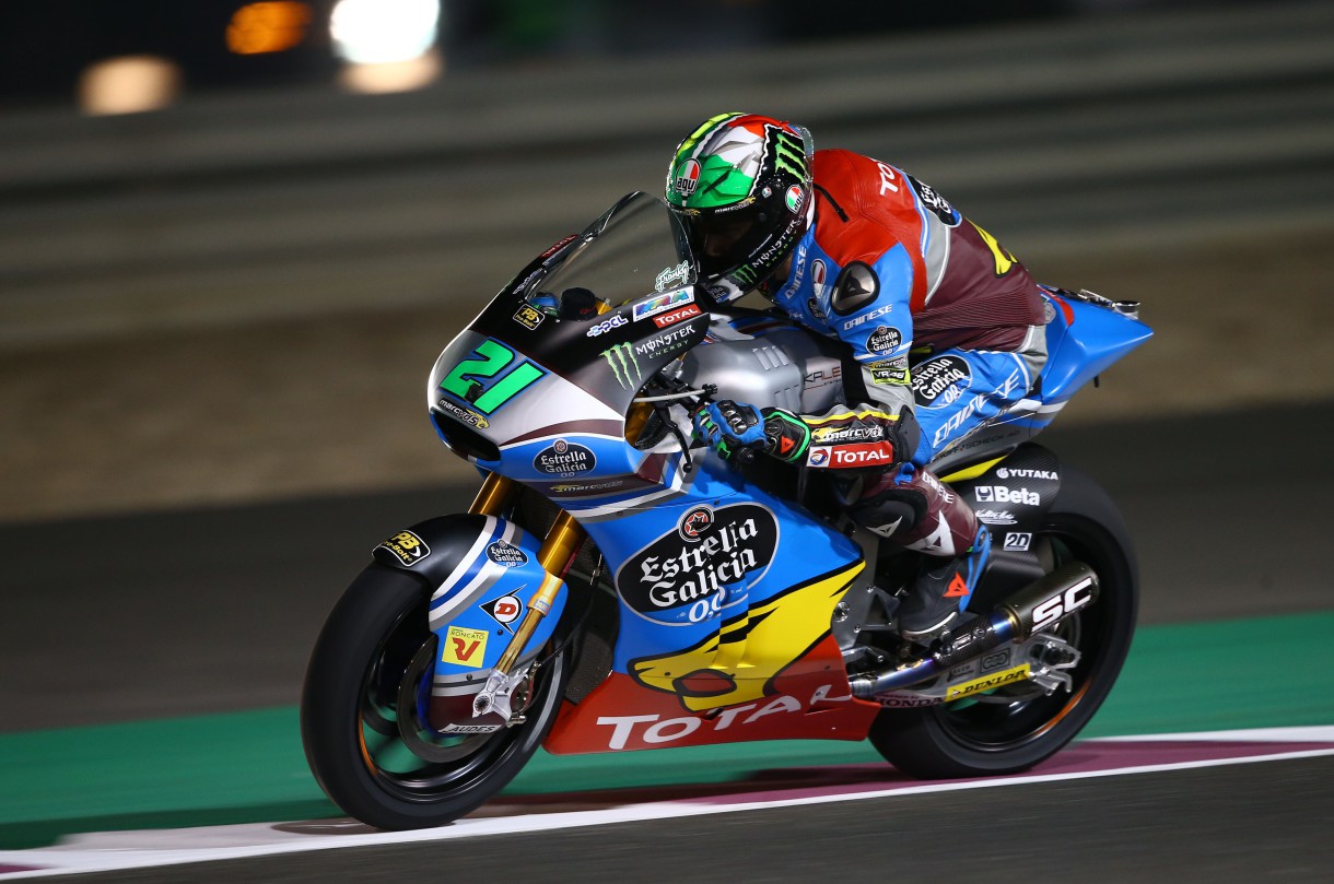 Franco Morbidelli domina la carrera de Moto2 en Qatar, Luthi 2º y Nakagami 3º