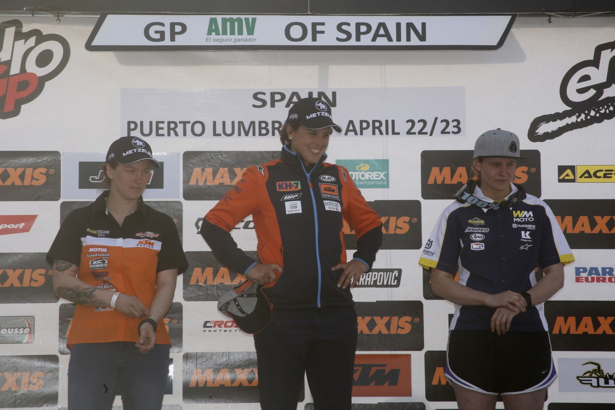 Laia Sanz gana la prueba del Mundial de Enduro 2017 en Puerto Lumbreras