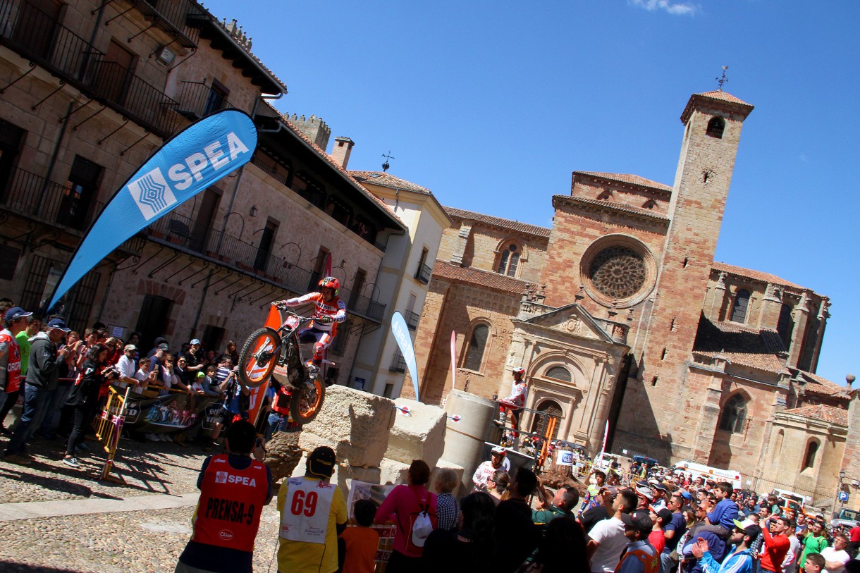 Toni Bou gana la cita del Nacional de Trial 2017 en Sigüenza