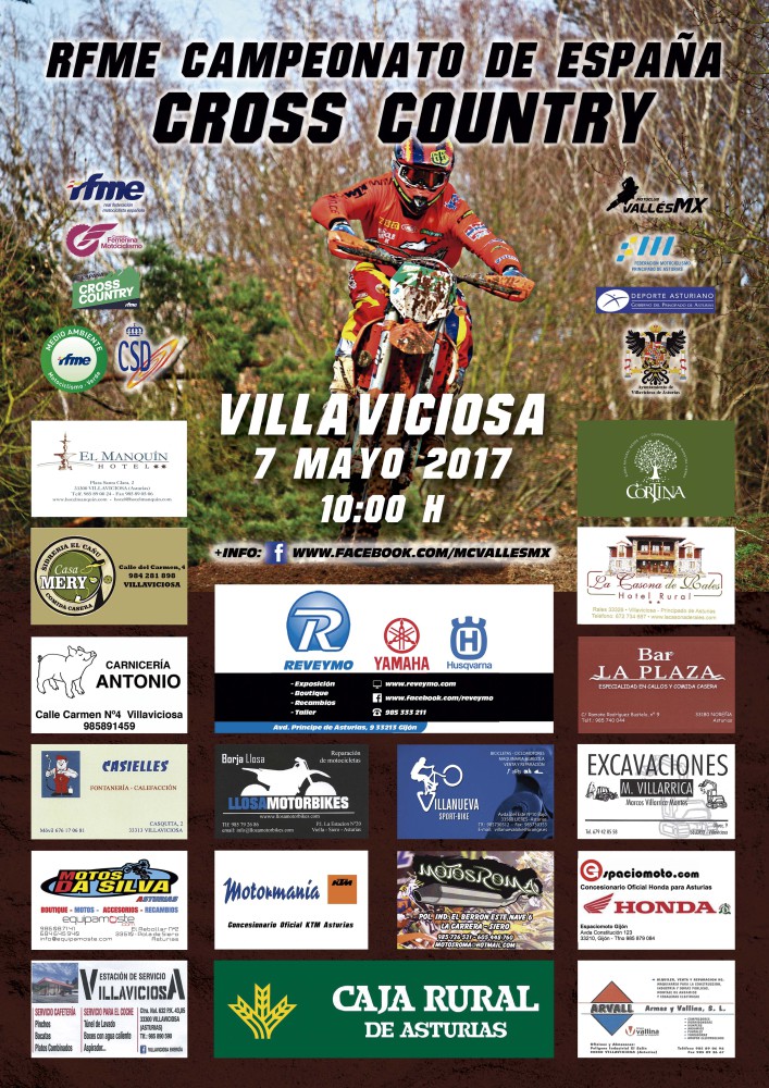 El Nacional de Cross Country 2017 celebrará su cuarta prueba en Villaviciosa