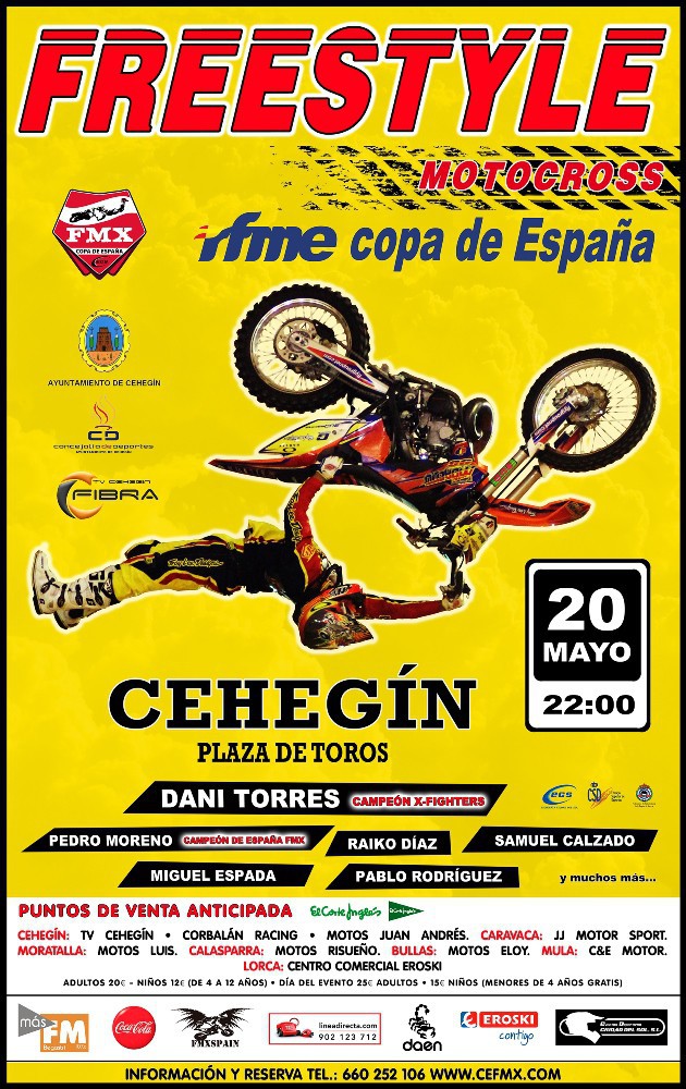 La Copa de España de Freestyle 2017 empieza en Cehegín