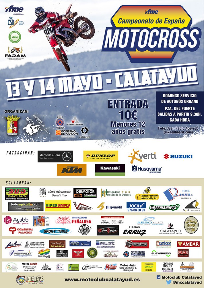 El Nacional MX 2017 vuelve con la cuarta cita en Calatayud