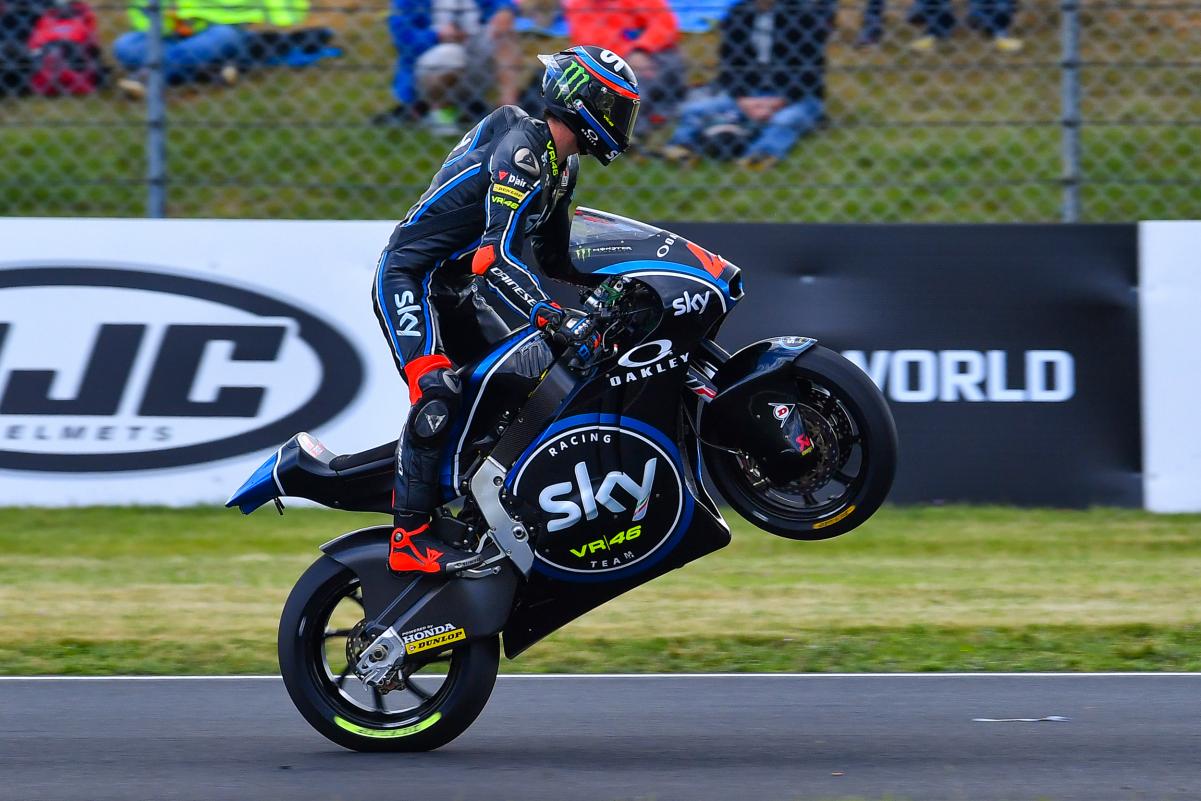 Francesco Bagnaia renueva con el Sky Racing Team VR46 para Moto2 en 2018