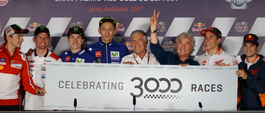 El Mundial de Motociclismo llegará a las 3.000 carreras en Jerez