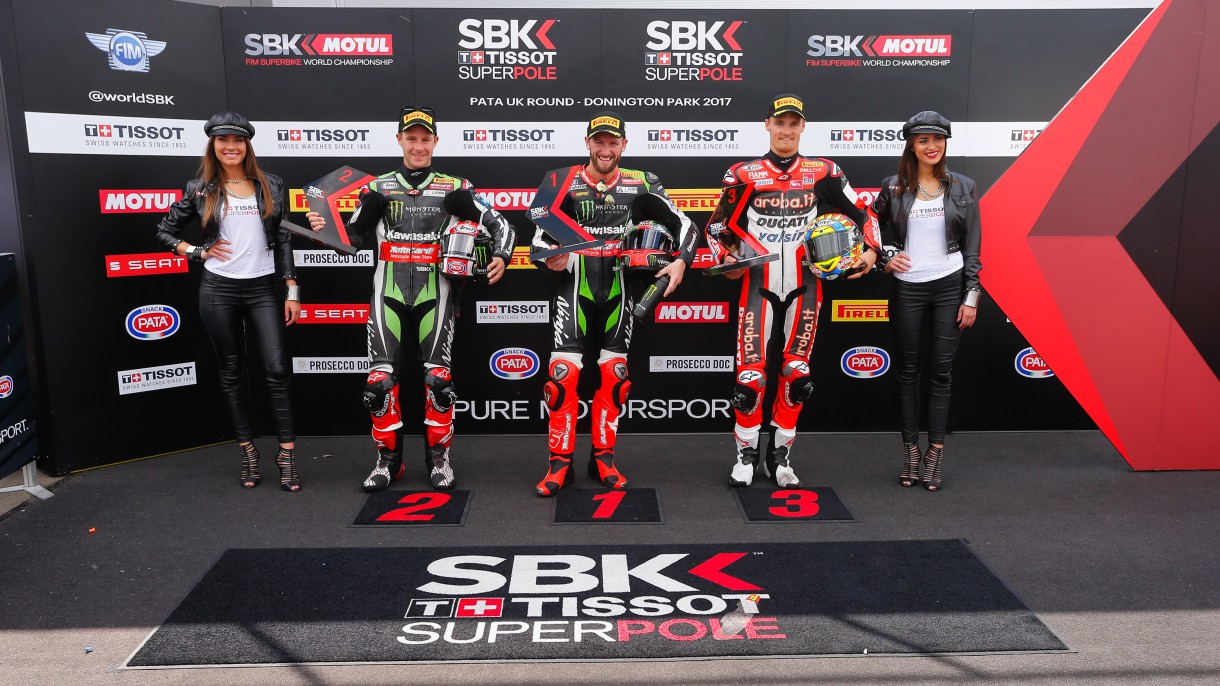 Tom Sykes marca la superpole de SBK en Donington Park