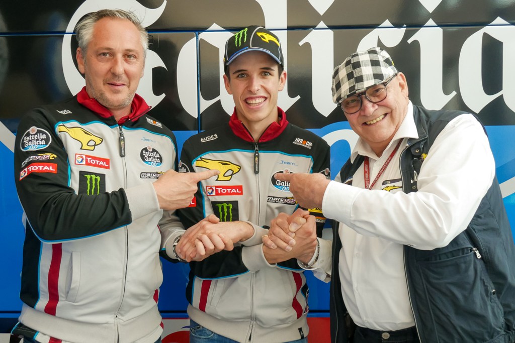 Álex Márquez renueva con el Marc VDS Racing para Moto2 en 2018