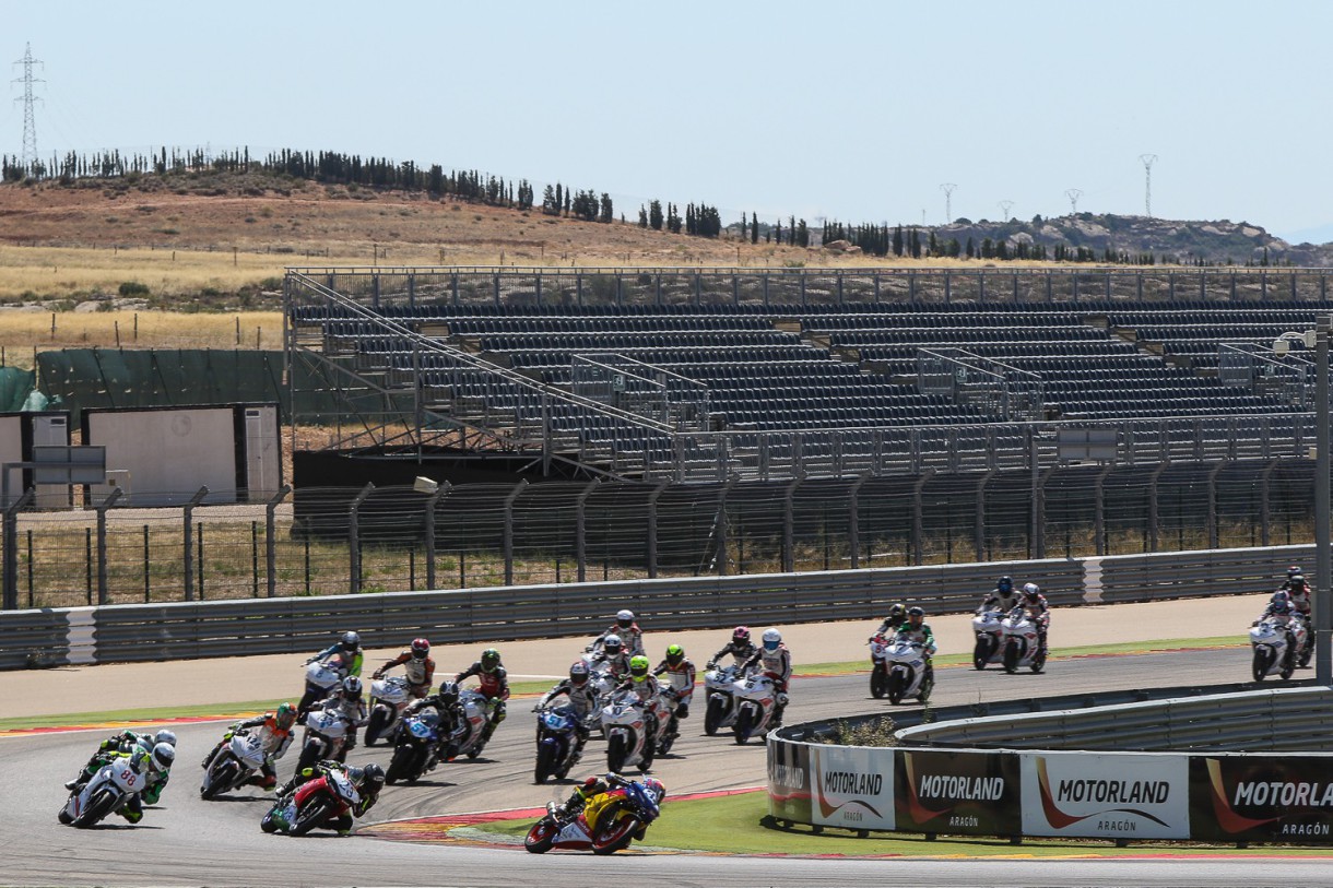 Ruda, Ortolá, Acosta, Valle, Alcoba y Morales ganan la prueba en Motorland Aragón