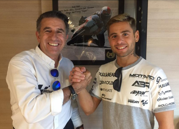 Álvaro Bautista renueva con el Aspar Team para MotoGP 2018