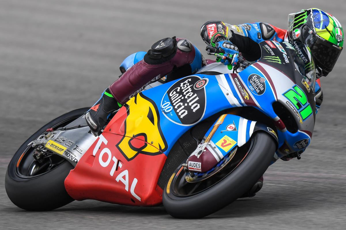 Franco Morbidelli triunfa en la carrera de Moto2 en Sachsenring