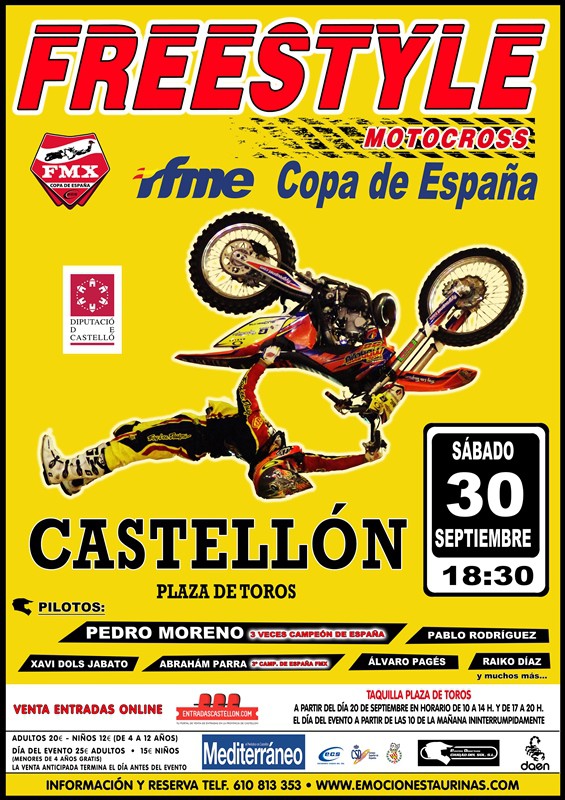 El Nacional de Freestyle 2017 llega a Castellón