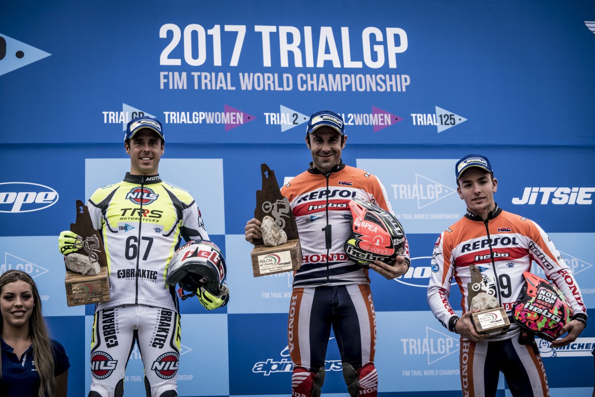 Toni Bou gana la última cita del Mundial de TrialGP en Italia