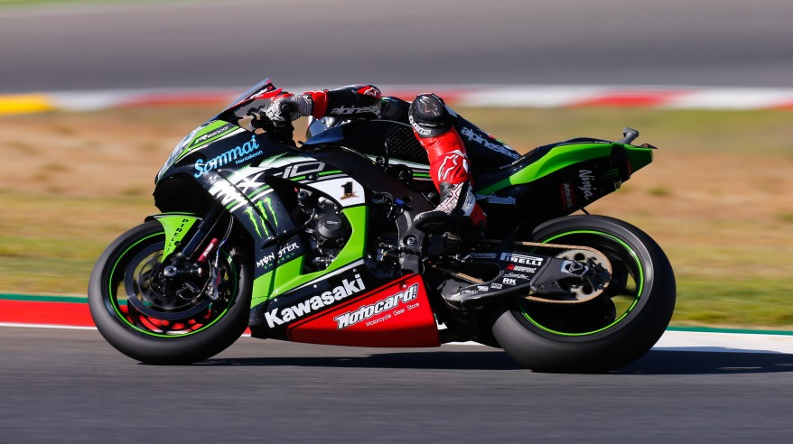 Jonathan Rea domina la carrera 1 SBK en Portimao, Davies 2º y Melandri 3º