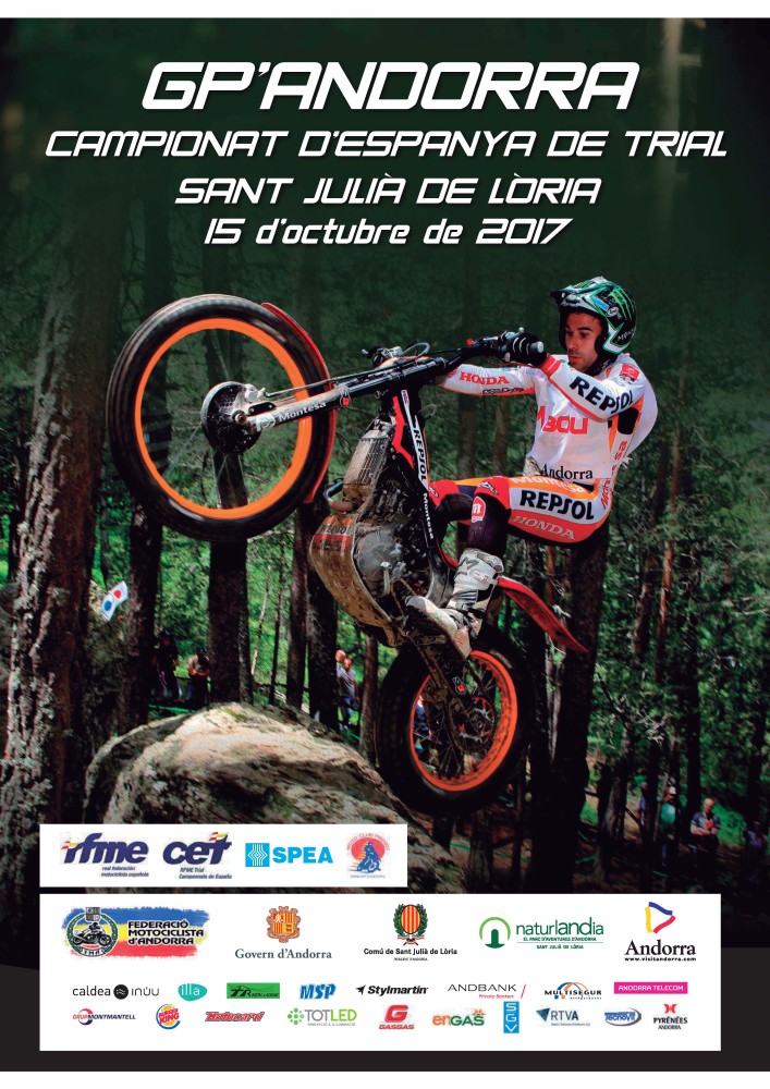 El Campeonato Nacional de Trial 2017 llega a Sant Julia de Lòria