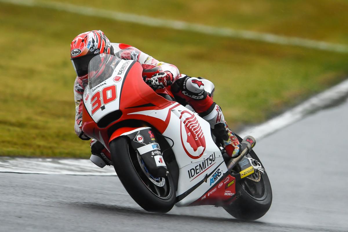 Takaaki Nakagami sorprende en Moto2 y logra la pole en Japón