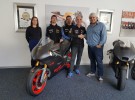 El equipo Forward Racing Moto2 irá con Suter para 2018