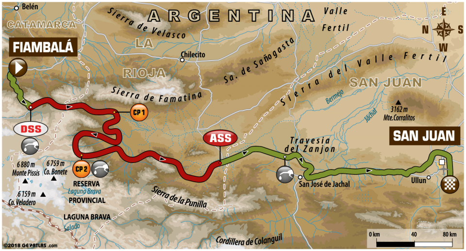 Dakar 2018: Etapa 12 Fiambalá – Chilecito – San Juan