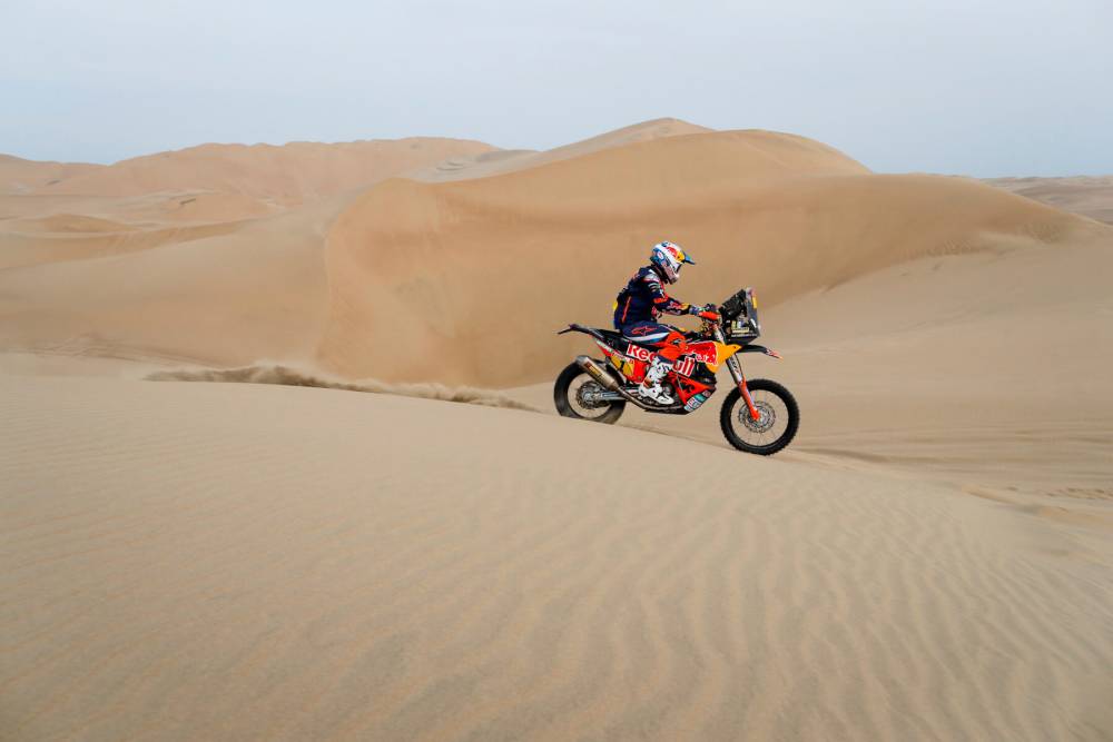 Sam Sunderland gana la etapa 3 del Dakar 2018, Barreda pierde opciones