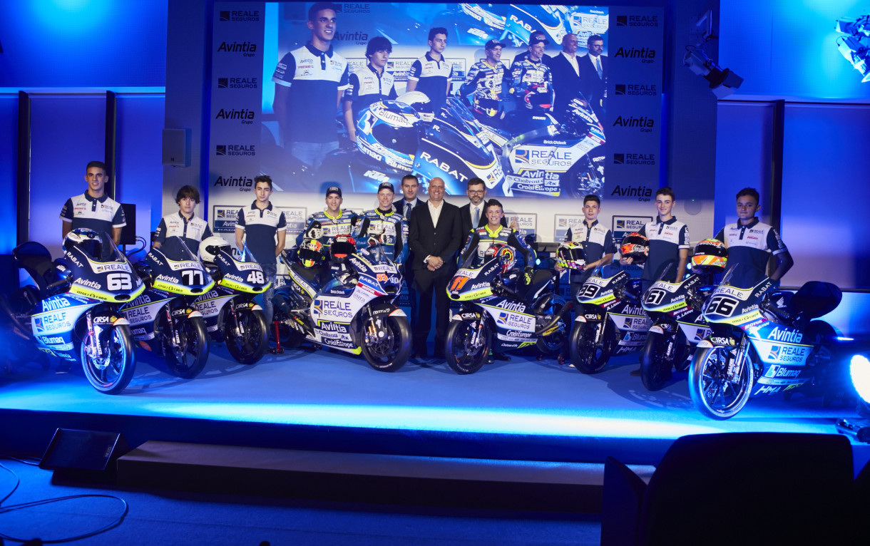 El equipo Avintia Racing presenta su formación y pilotos para el Mundial 2018