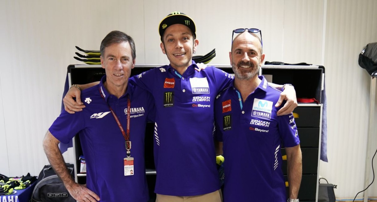 Valentino Rossi y el equipo Movistar Yamaha seguirán juntos en MotoGP hasta 2020