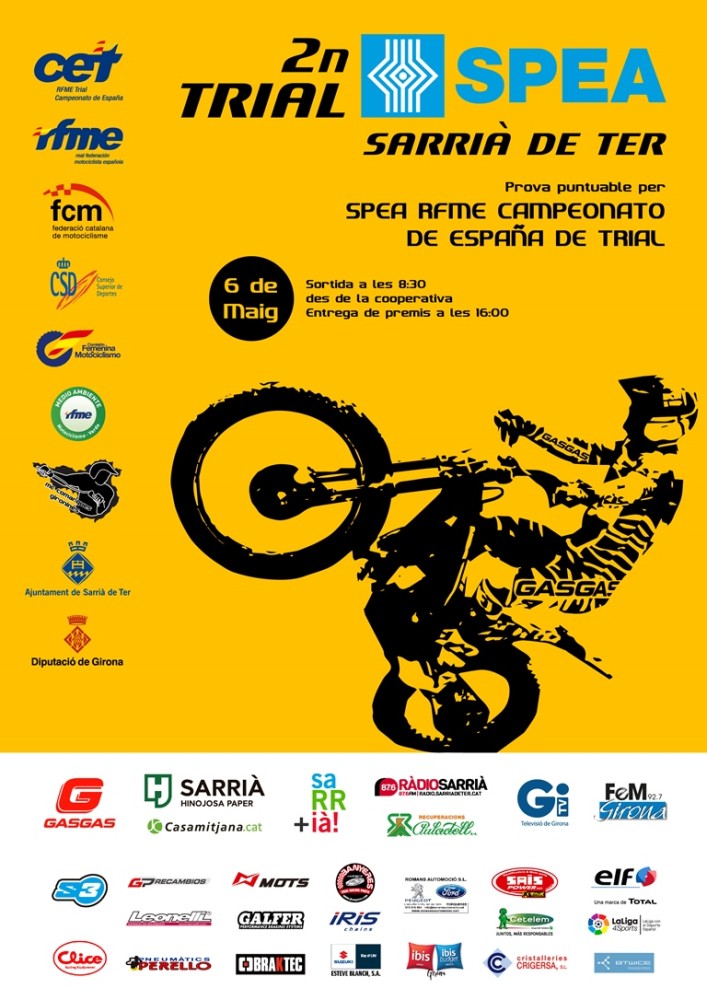 El Nacional de Trial 2018 llega a Sarrià de Ter