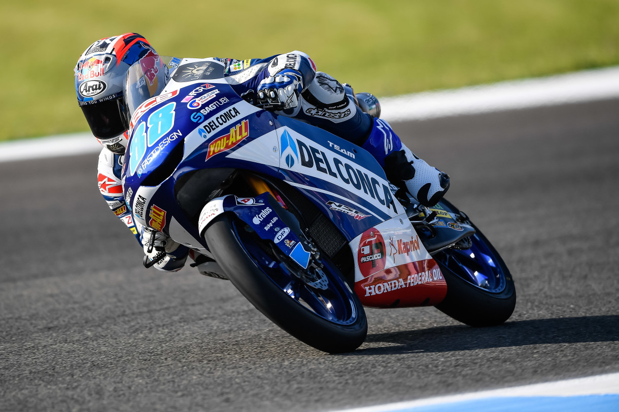 Jorge Martín consigue la pole de Moto3 en el Circuito de Jerez – Ángel Nieto, Oettl 2º y Di Giannantonio 3º