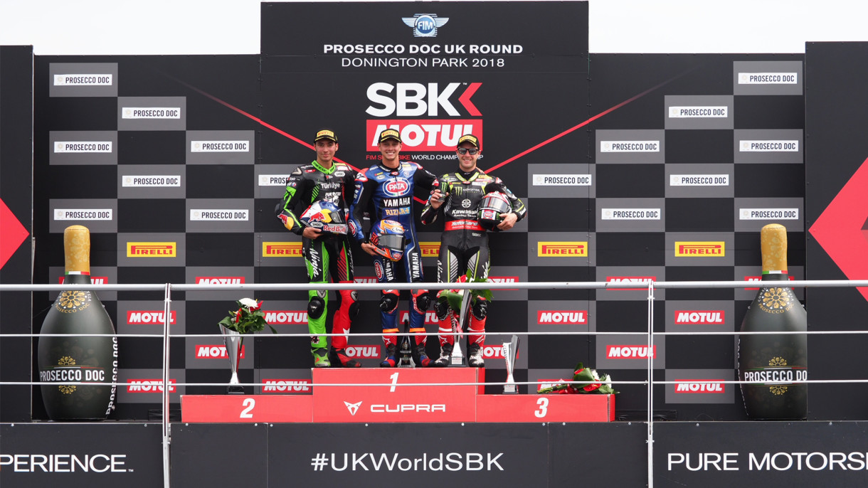 Michael Van der Mark consigue el doblete SBK en el Circuito de Donington Park