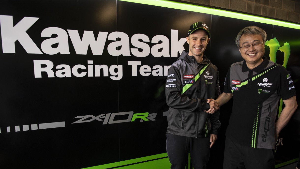 Jonathan Rea renueva con el Kawasaki Racing Team SBK por dos años más