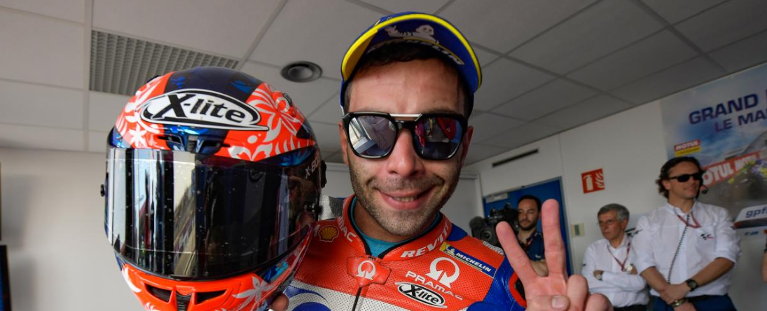 Danilo Petrucci será el piloto oficial de Ducati para 2019 y 2020