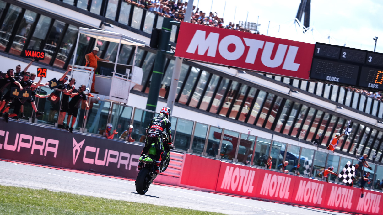 Jonathan Rea gana la carrera 1 del Mundial de SBK en Misano Marco Simoncelli