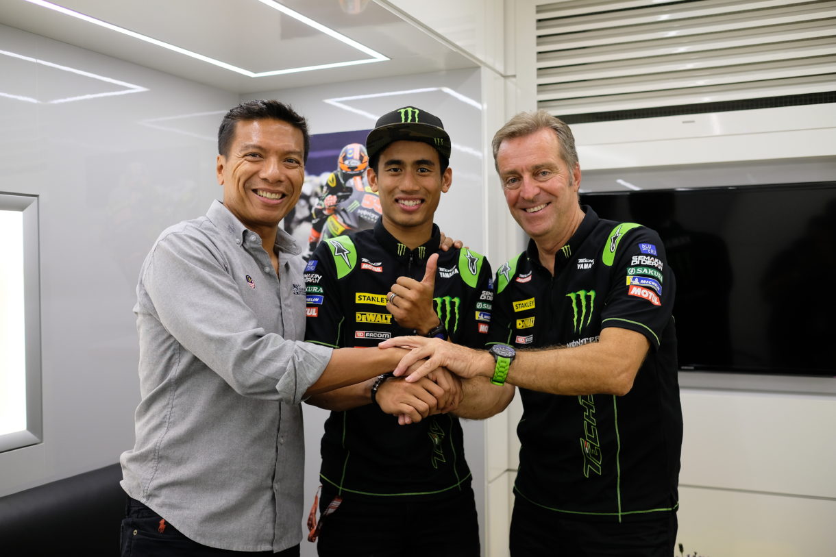 Hafizh Syahrin renueva con el equipo Tech3 para 2019