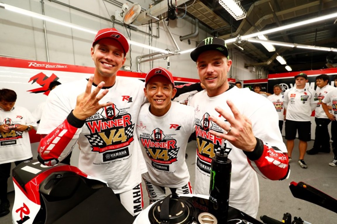 El Yamaha Factory Racing ha ganado las 8 Horas de Suzuka y el FCC TSR Honda es Campeón