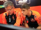 Jorge Martín se lesiona en el test pretemporada Moto2 en Jerez