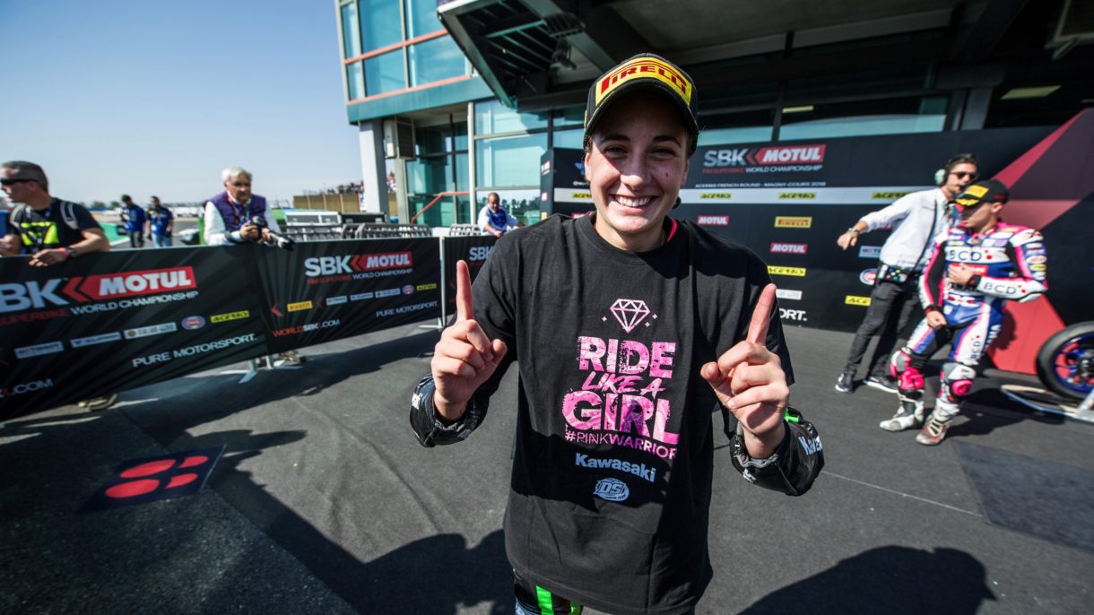 Ana Carrasco será piloto 2019 del Kawasaki Provec Racing en SSP300