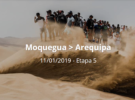 Dakar 2019: Etapa 5: Moquegua – Arequipa