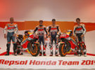 Márquez, Lorenzo, Crivillé y Doohan presentan el Repsol Honda MotoGP 2019
