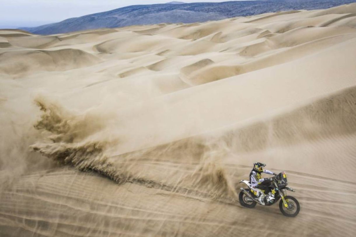 Pablo Quintanilla gana la etapa 6 del Dakar 2019, Santolino sufre una caída y no seguirá