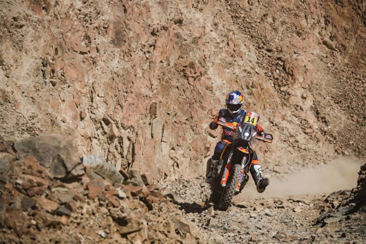 Sam Sunderland gana el bucle de la etapa 7 del Dakar 2019