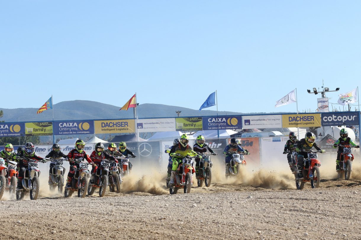 Éxito total en la primera cita del Nacional de Motocross 2019 en Albaida