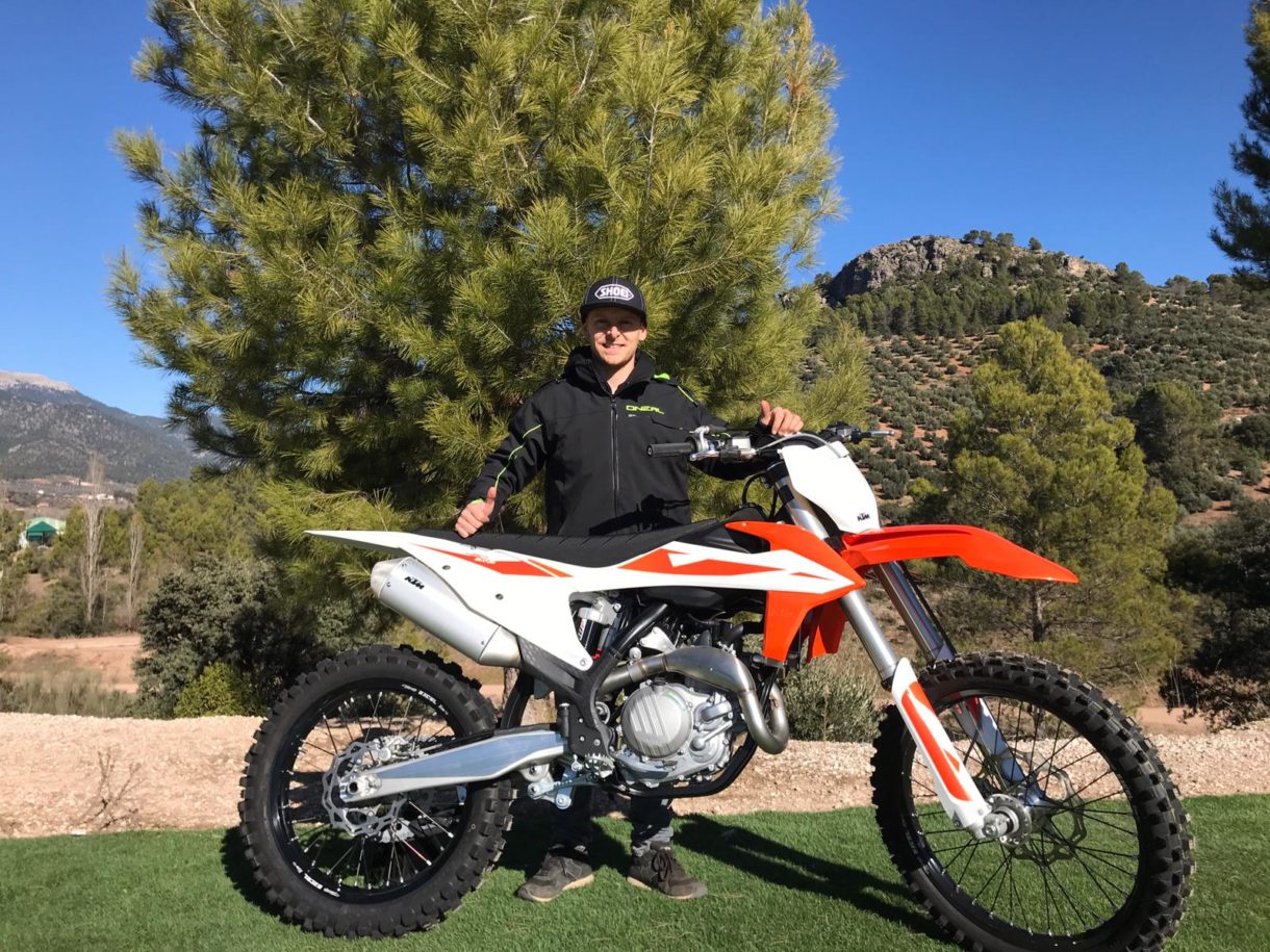 Maikel Melero pilotará una KTM 450 SXF en 2019