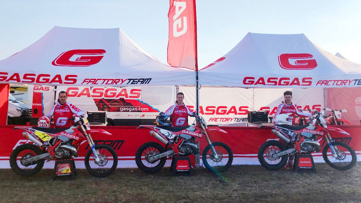 Nambotin, Snow y Oevelen son los pilotos GasGas para el EnduroGP