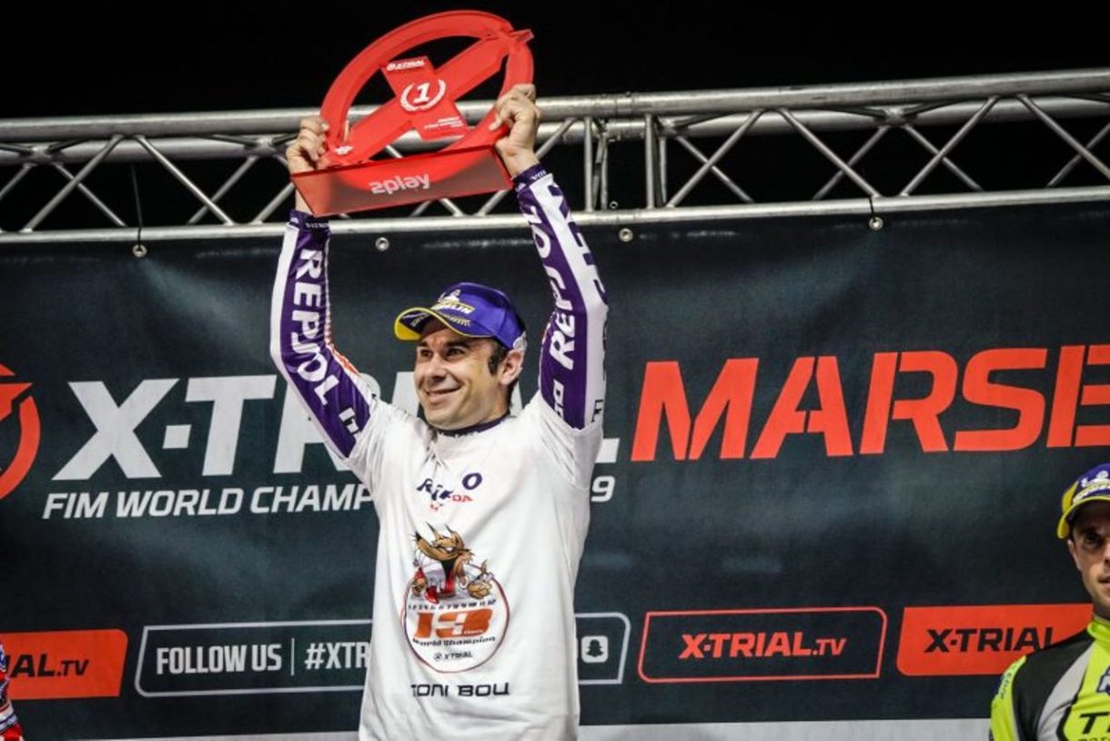 Toni Bou gana en Francia y se proclama Campeón del Mundo X-Trial 2019