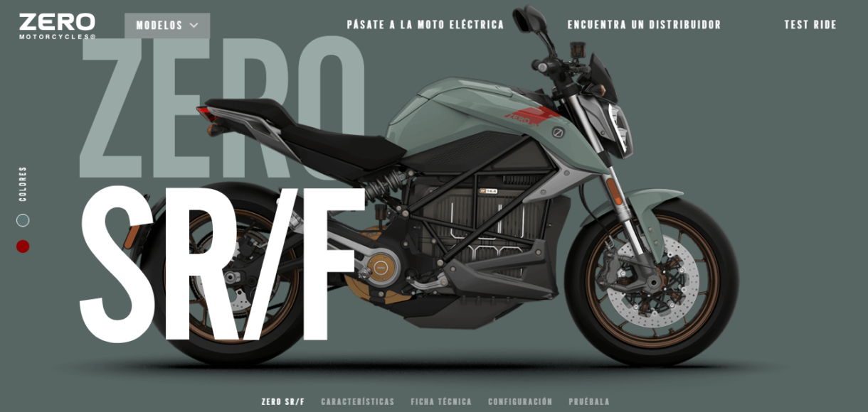 Zero Motorcycles presenta su modelo SR/F