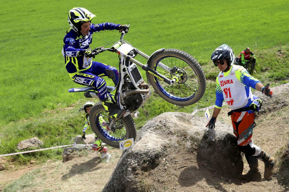 Éxito total del Campeonato Nacional de Trial 2019 en Olván