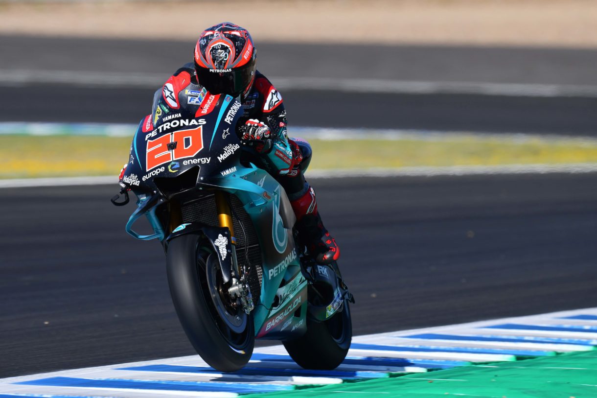 Fabio Quartararo marca la pole de MotoGP en Jerez, Morbidelli 2º y Márquez 3º