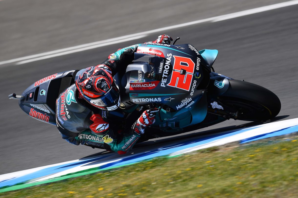 Fabio Quartararo cierra el test MotoGP en Jerez como el mejor