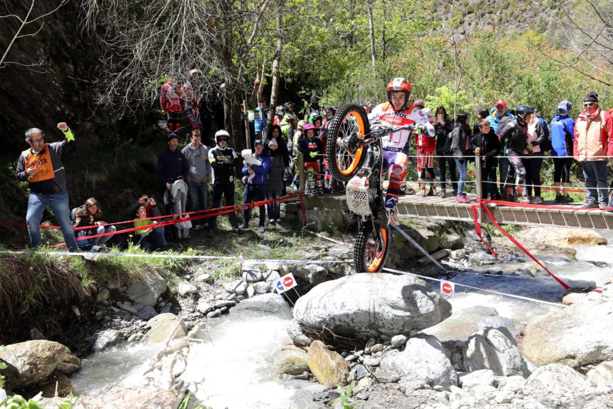 Toni Bou gana en la cita del Nacional de Trial 2019 en Andorra