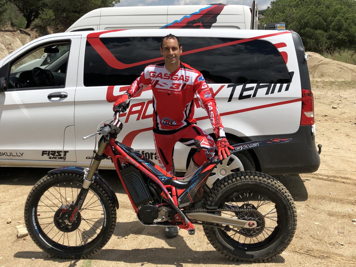 Albert Cabestany vuelve a la competición en el Mundial Trial-E con GasGas