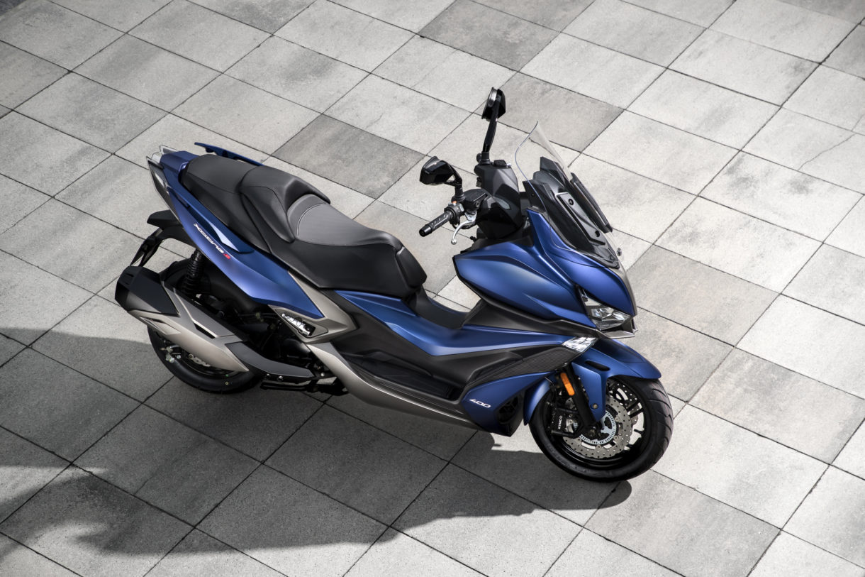 Kymco presenta su increíble megascooter Xciting S400