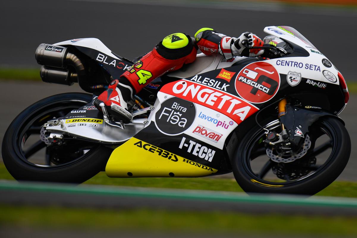 Tatsuki Suzuki gana la carrera de Moto3 en Misano, Mcphee 2º y Arbolino 3º